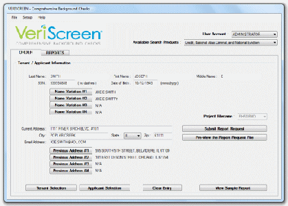 VERISCREEN Affordable Housing Screening Specialists